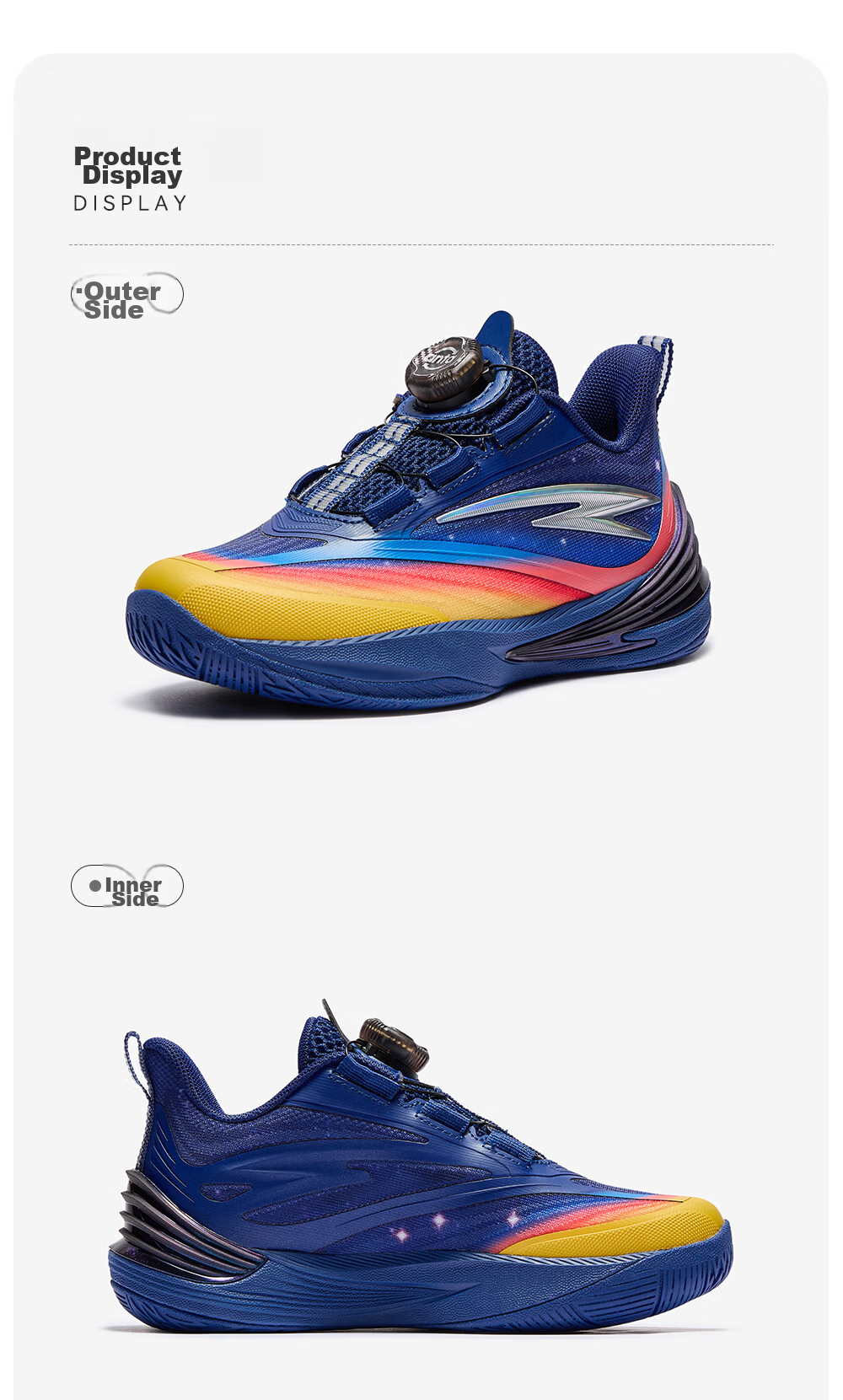 Anta Kids Sports Shoes Boys Toddler 2026 Durable Professional Spark X Basketball Shoes 312639950 20